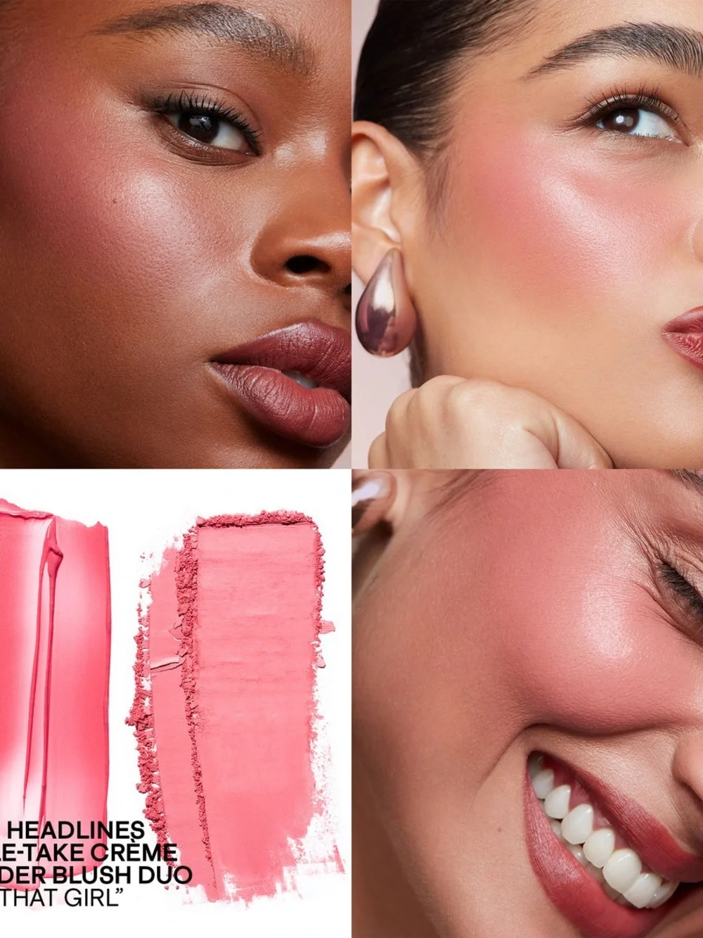 Major Headlines Double-Take Crème & Powder Blush Duo-Color: She’s That Girl